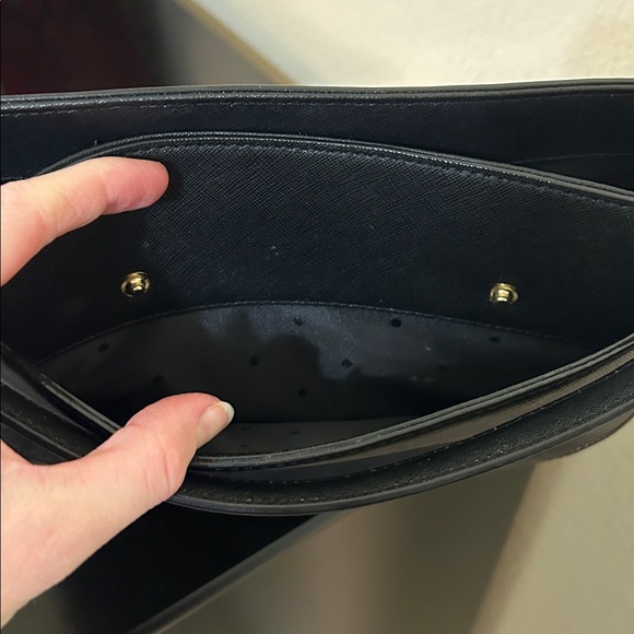 Kate Spade Heritage Make It Mine Byrdie Crossbody Black Saffiano Leather - Picture 16 of 17